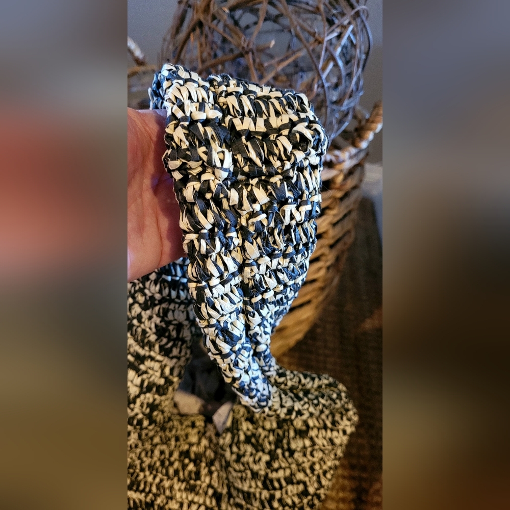 ANTHROPOLOGIE Rafia Hobo Bag - Picture 6 of 9
